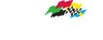 Daytona International Daytona International Speedway logo with multi-color flag
